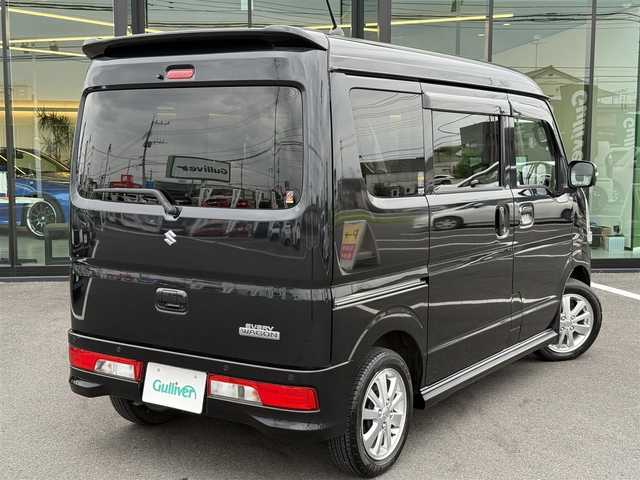 スズキ エブリィ ワゴン PZターボ スペシャル 栃木県 2022(令4)年 3.2万km ブルーイッシュブラックパール3 関東圏ワンオーナー /車検期限令和9年2月20日/デュアルカメラブレーキサポート/車線逸脱警報機能/ふらつき警報機能/先行車発進お知らせ機能/ハイビームアシスト/バックソナー/純正メモリナビ/Bluetoothオーディオ/DVD再生機能/デジタルTV走行中視聴可/バックカメラ/ステアリングリモコン/ナビ連動前後ドライブレコーダー/両側パワースライドドア/運転席シートヒーター/左側電動サイドステップ/USBポート×2/純正14インチAW/ETC車載器/スマートキー×2