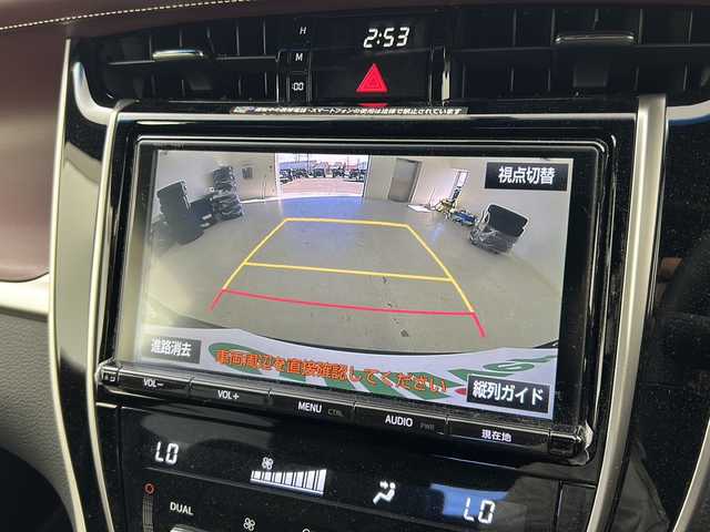 トヨタ ハリアー エレガンス 宮城県 2017(平29)年 6.7万km ブラック パノラマサンルーフ/純正9インチSDナビ/・CD.DVD.SD.BT/バックカメラ/フルセグTV/ハーフレザーシート/D席パワーシート/ビルトインETC/プッシュスタート/スマートキー×2/アイドリングストップ/LEDヘッドライト/LEDフォグライト/横滑り防止/ステアリングスイッチ/純正18インチAW/社外フロアマット/MTモード付AT