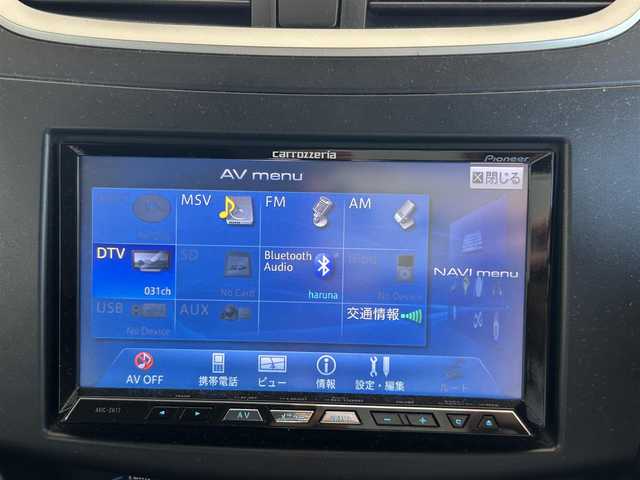 スズキ スイフト スポーツ 長崎県 2013(平25)年 5.1万km プレミアムシルバーメタリック 社外HDDナビ(FM/AM/BT/CD/DVD)/プッシュスタート/スマートキー/スペアキー(1本)/追従機能無しクルーズコントロール/ETC/バックカメラ/MTモード付AT/パドルシフト/ステアリングリモコン/前方ドラレコ/MonsterSport マフラー/ペダルカバー/フロアマット/純正17インチアルミホイール/ABS/ESP/オートライト/SRSダブルエアバッグ/フォグランプスイッチ/取扱説明書/保証書/記録簿/ナビ取扱説明書