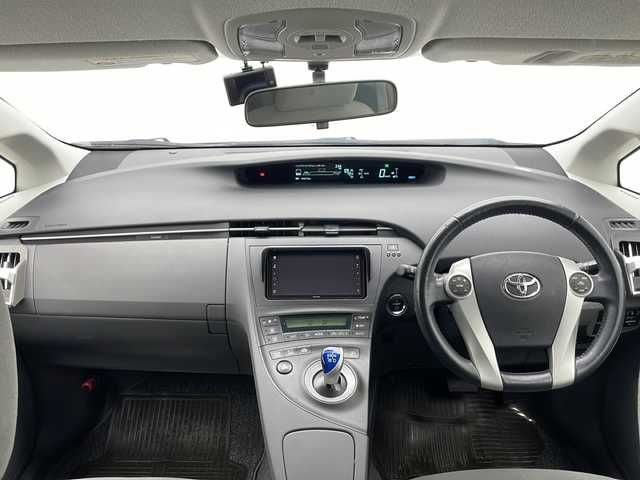 トヨタ プリウス S ツーリングセレクション 千葉県 2010(平22)年 5万km ホワイトパールクリスタルシャイン 純正HDDナビ/（フルセグ/Bluetooth/CD/DVD/FM/AM）/バックカメラ/ETC/ドライブレコーダー（前のみ）/アイドリングストップ/スマートキー/ハロゲンヘッドライト/電動格納ミラー/純正フロアマット/純正サイドバイザー/W＋サイド＋カーテンエアバッグ