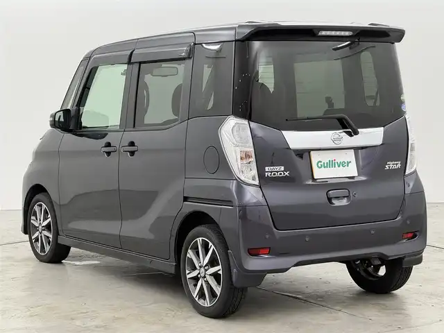 日産 デイズ ルークス ハイウェイスター Gターボ 福岡県 2020(令2)年 6.5万km プレミアムパープルP 純正ナビ／フルセグＴＶ　/アラウンドビューモニター　/ＥＴＣ　/前後ドラレコ　/クルーズコントロール　/コーナーセンサー　/エマージェンシーブレーキ　/レーンキープ　/両側電動スライドドア　/純正１５インチＡＷ