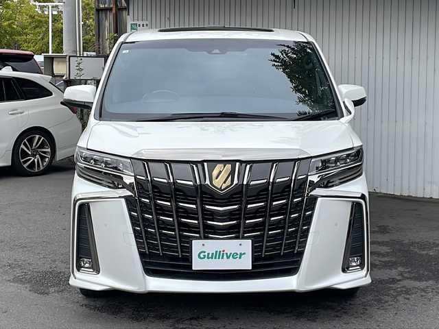 トヨタ アルファード S タイプゴールド 長野県 2020(令2)年 3万km ホワイトパールクリスタルシャイン サンルーフ/ハーフレザーシート/純正メーカーナビフルセグTV/DVDプレイヤー/TVキャンセラー/純正フリップダウンモニター/両側パワースライドドア/パワーバックドア/ドライブレコーダー/ビルトインETC/前後コーナーセンサー /純正18インチアルミ/ワンオーナー /保証書・取説/スペアキー