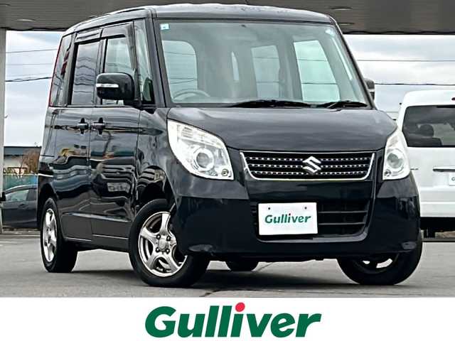 スズキ パレット リミテッド 道北・旭川 2011(平23)年 7.6万km ブルーイッシュブラックパール3 /4WD//禁煙車//純正モニター付きオーディオ//CD/AUX//バックカメラ//左側パワースライドドア//シートヒーター//ミラーヒーター//ETC//オートライト//HIDヘッドライト//エンジンスターター//純正フロアマット//ドアバイザー//プッシュスタート//社外AW冬タイヤ積み込み