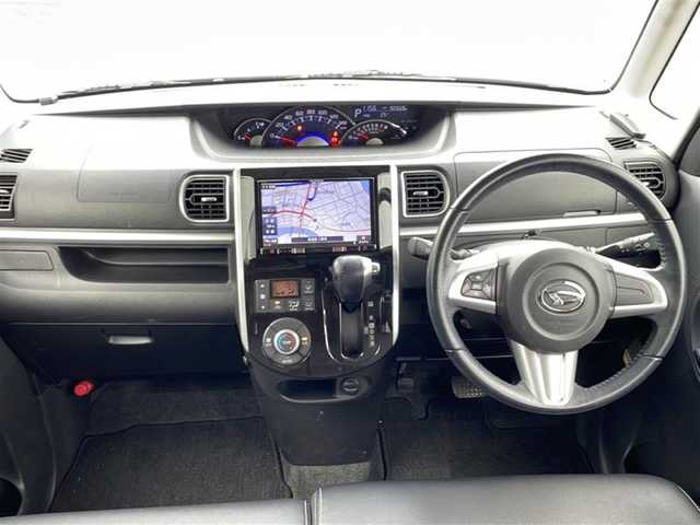 ダイハツ タント カスタム RS トップED SAⅡ 新潟県 2016(平28)年 9.3万km パールホワイトⅢ 8インチメモリーナビ(AVIC-RL901)/(AM/FM/CD/DVD/Bluetooth)/フルセグTV/両側パワースライド/バックカメラ/スマートアシストII/・衝突回避支援ブレーキ/・衝突警報機能/・車線逸脱警報/・誤発進抑制制御機能/・先行車発進お知らせ機能/オートライト/オートエアコン/LEDヘッドライト/電動格納ミラー/スマートキー/スペアキー/ステアリングスイッチ/プッシュスタート/取扱説明書/保証書