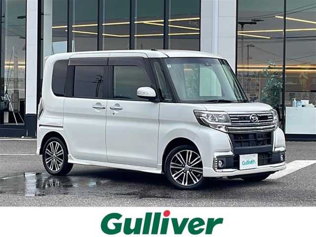 ダイハツ タント カスタム RS トップED SAⅡ 新潟県 2016(平28)年 9.3万km パールホワイトⅢ 8インチメモリーナビ(AVIC-RL901)/(AM/FM/CD/DVD/Bluetooth)/フルセグTV/両側パワースライド/バックカメラ/スマートアシストII/・衝突回避支援ブレーキ/・衝突警報機能/・車線逸脱警報/・誤発進抑制制御機能/・先行車発進お知らせ機能/オートライト/オートエアコン/LEDヘッドライト/電動格納ミラー/スマートキー/スペアキー/ステアリングスイッチ/プッシュスタート/取扱説明書/保証書