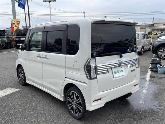 ダイハツ タント カスタム RS トップED SAⅡ 新潟県 2016(平28)年 9.3万km パールホワイトⅢ 8インチメモリーナビ(AVIC-RL901)/(AM/FM/CD/DVD/Bluetooth)/フルセグTV/両側パワースライド/バックカメラ/スマートアシストII/・衝突回避支援ブレーキ/・衝突警報機能/・車線逸脱警報/・誤発進抑制制御機能/・先行車発進お知らせ機能/オートライト/オートエアコン/LEDヘッドライト/電動格納ミラー/スマートキー/スペアキー/ステアリングスイッチ/プッシュスタート/取扱説明書/保証書