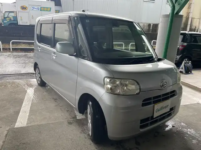 ダイハツ タント X 新潟県 2012(平24)年 9.1万km ブライトシルバーメタリック 4WD/ォーディオ/オートエアコン/スタッドレスタイヤ車載/前後ドラレコ/リモコンキー