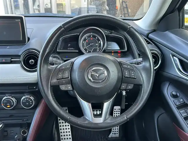 マツダ ＣＸ－３ XD ツーリング 宮崎県 2015(平27)年 12.6万km セラミックM /マツダコネクトナビ//TV/CD/DVD/Bluetooth//ETC//バックカメラ//レーダークルーズコントロール//前席シートヒーター//パドルシフト//純正フロアマット//純正アルミホイール//オートライト//電格ウィンカーミラー//ステアリングスイッチ//取説/保証書