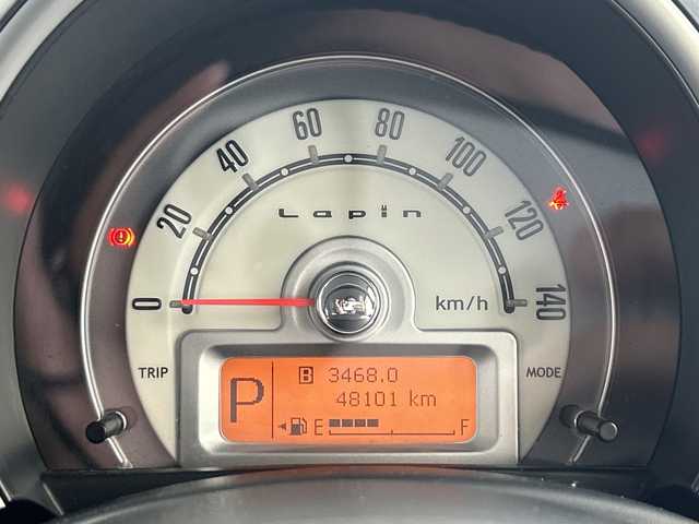 スズキ ラパン XL 三重県 2013(平25)年 4.9万km シャンパンピンクPM /禁煙車//社外SDナビ/（フルセグ/CD/DVD/AM/FM）//シートヒーター//ETC//純正14インチアルミホイール//アイドリングストップ//革巻きステアリング//プッシュスタート//スマートキー//ウィンカーミラー//電動格納ミラー//純正フロアマット