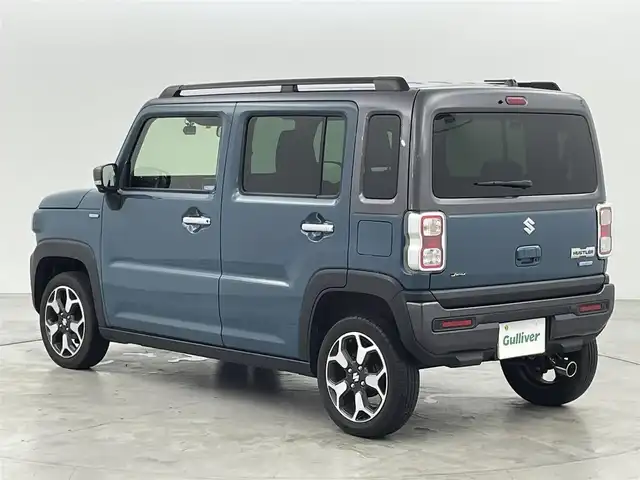 スズキ ハスラー Jスタイル Ⅱ 福岡県 2022(令4)年 3.4万km デニムブルー ガンメタリック 2トーン 純正９型ナビ（フルセグＴＶ）　/全方位カメラ　/ＥＴＣ　/前後ドラレコ　/アダプティブクルーズコントロール　/コーナーセンサー　/衝突軽減ブレーキ　/レーンキープ　/ＨＵＤ　/シートヒーター　/純正１５インチＡＷ　/ＬＥＤ