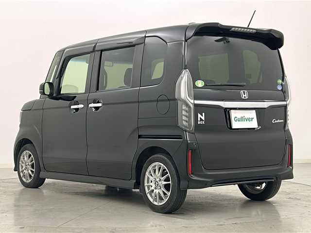 ホンダ Ｎ ＢＯＸ カスタム G L ホンダセンシング 宮城県 2019(平31)年 2.4万km クリスタルブラックパール Honda SENSING/・衝突軽減ブレーキ/・路外逸脱抑制機能/・アダプティブクルーズコントロール/・車線維持支援システム/・オートハイビーム/社外7インチSDナビ/・BT.SD.USB.CD.DVD/バックカメラ/フルセグTV/両側パワースライドドア/ステアリングスイッチ/ビルトインETC/プッシュスタート/純正エンジンスターター/LEDヘッドライト/LEDフォグライト/純正フロアマット/社外14インチAW/ロールサンシェード/ドアバイザー
