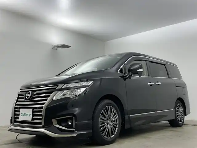 日産 エルグランド 250HWS アーバンクロム 岡山県 2020(令2)年 3.5万km ファントムブラック ワンオーナー		/純正8インチナビゲーション		/【フルセグ/Bluetooth/DVD/MSP/CarPlay】		/バックカメラ/両側パワースライドドア/11インチ後席モニター		/純正18inアルミホイール+サマータイヤ：装着				/レーダークルーズコントロール	/コーナーセンサー	/ビルトインETC		/LEDヘッドライト（AUTO機能付き）			/横滑り防止機能		/衝突軽減システム		/車線逸脱防止システム	/純正ドライブレコーダー				/スマートキー		/ステアリングスイッチ		/プッシュスタート	/コーナーセンサー				/フロアマット