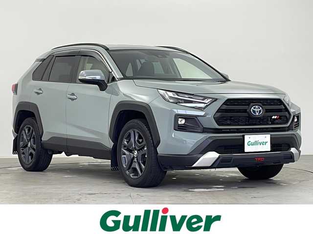 トヨタ ＲＡＶ４ ハイブリッド アドベンチャー 千葉県 2022(令4)年 3.1万km アーバンカーキ セーフティセンス/・プリクラッシュセーフティ/・レーントレーシングアシスト/・レーダークルーズコントロール/・オートマチックハイビーム/・ロードサインアシスト/純正9インチディスプレイ/・Bluetooth接続/・フルセグTV/・Miracast/・バックカメラ/デジタルインナーミラー/合皮レザーシート/・シートヒーター/エアーシート/運転席メモリー付きパワーシート/TRDフロントエアロ/TRDマッドフラップ/ステアリングヒーター/LEDヘッドライト/LEDフォグランプ/ビルトインETC2.0/スマートキー プッシュスタート