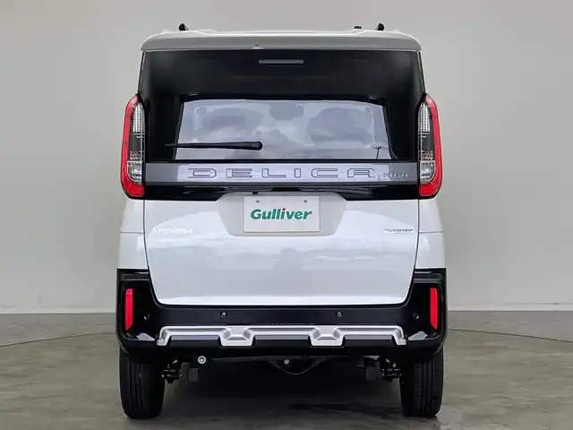 三菱 デリカミニ T プレミアム 新潟県 2025(令7)年 0.1千km アメジストブラック/シルキーホワイト 4WD/プロパイロット/純正ディスプレイオーディオ/　AppleCarPlay/AndroidAuto/Bluetooth/HDMI/全方位モニター/両側パワースライドドア/衝突被害軽減ブレーキ/レーンキープアシスト/前後コーナーセンサー/レーダークルーズコントロール/ハーフレザーシート/前席シートヒーター/オートマチックハイビーム/LEDヘッドライト/オートライト/ステアリングヒーター/パドルシフト/禁煙車