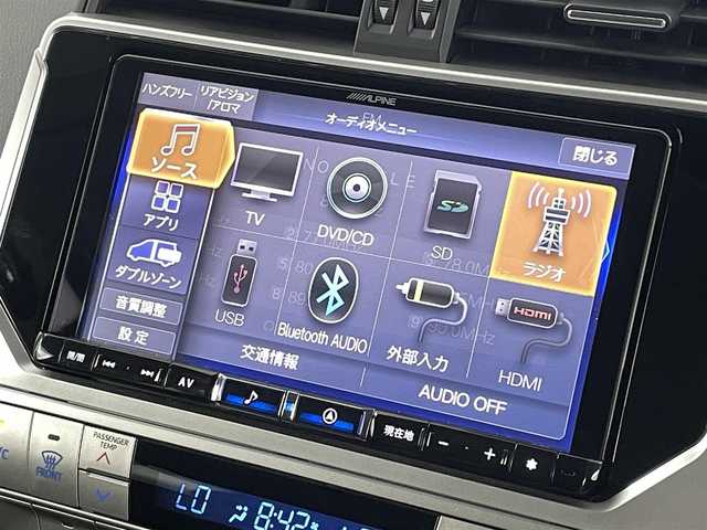 トヨタ ランドクルーザー プラド TX Lパッケージ マットブラED 福島県 2023(令5)年 2.8万km ブラック サンルーフ/トヨタセーフティセンス/・プリクラッシュセーフティ/・レーダークルーズコントロール/・車線逸脱警報装置/・標識認識機能/ALPINE製9インチナビ/・型番：X9NXL/・フルセグTV/Bluetooth/CD/DVD/・バックカメラ/・ETC/4WD/・ダウンヒルアシスト/ルーフレール/革巻きステアリング/・ステアリングリモコン/レザーシート/・パワーシート(運転席/助手席)/・シートヒーター(運転席/助手席)/・エアシート(運転席/助手席)/プッシュスタート/・スマートキー/LEDヘッドライト/・オートライト/・フォグライト/純正フロアマット