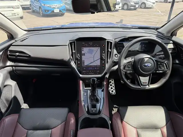 スバル レヴォーグ STIスポーツR EX 道南・函館 2022(令4)年 1.4万km WRブルーパール ・純正メモリナビ/・フルセグＴＶ/・ドライブレコーダー/・サンルーフ/・バックカメラ/・クルーズコントロール/・コーナーセンサー/・レーンキープアシスト/・パワーバックドア/・パワーシート/・シートヒーター/・LEDヘッドライト/・スペアキー/・プッシュスタート/・ETC