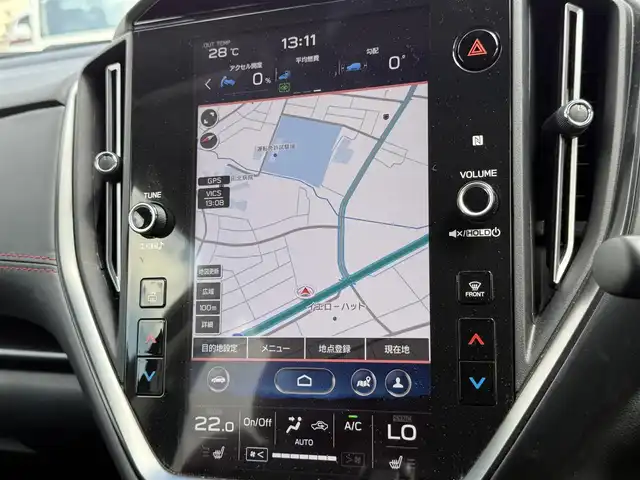 スバル レヴォーグ STIスポーツR EX 道南・函館 2022(令4)年 1.4万km WRブルーパール ・純正メモリナビ/・フルセグＴＶ/・ドライブレコーダー/・サンルーフ/・バックカメラ/・クルーズコントロール/・コーナーセンサー/・レーンキープアシスト/・パワーバックドア/・パワーシート/・シートヒーター/・LEDヘッドライト/・スペアキー/・プッシュスタート/・ETC