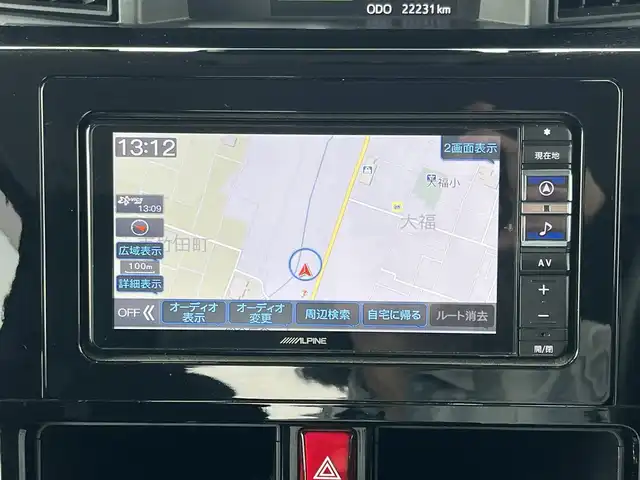 トヨタ ルーミー カスタムG 奈良県 2021(令3)年 2.3万km ブラックマイカメタリック ＡＬＰＩＮＥナビ　/フルセグＴＶ　/BT/CD/DVD/SD/USB/HDMI/バックカメラ　/ドライブレコーダー　/ＥＴＣ　/両側パワースライドドア　/シートヒーター　/ＬＥＤヘッドライト　/トヨタセーフティーセンス　/追従型クルーズコントロール　/スマートキー/AAC/純正14インチアルミホイール/純正フロアマット/AUTOHOLD