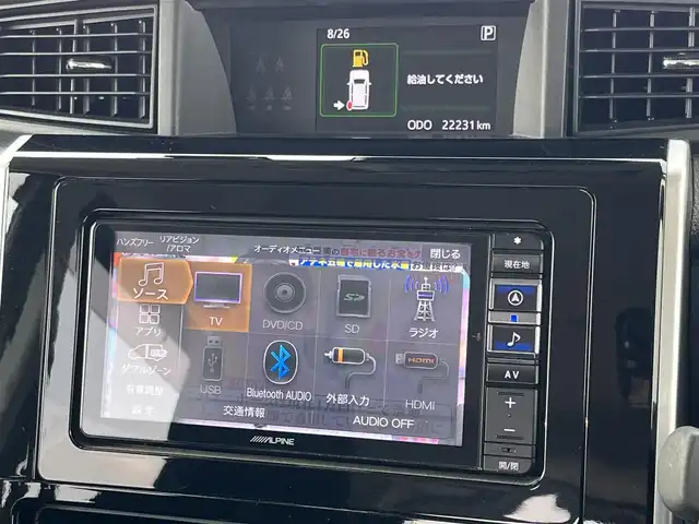 トヨタ ルーミー カスタムG 奈良県 2021(令3)年 2.3万km ブラックマイカメタリック ＡＬＰＩＮＥナビ　/フルセグＴＶ　/BT/CD/DVD/SD/USB/HDMI/バックカメラ　/ドライブレコーダー　/ＥＴＣ　/両側パワースライドドア　/シートヒーター　/ＬＥＤヘッドライト　/トヨタセーフティーセンス　/追従型クルーズコントロール　/スマートキー/AAC/純正14インチアルミホイール/純正フロアマット/AUTOHOLD