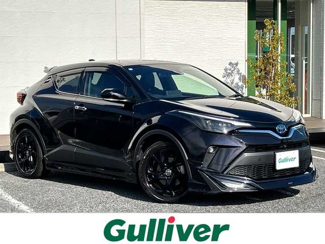 トヨタ Ｃ－ＨＲ G モード ネロセーフティプラスⅡ 千葉県 2022(令4)年 5.4万km スパークリングブラックパールクリスタルシャイン モデリスタフルエアロ　モデリスタイルミスカッフプレート　4本出マフラー　LED　オートライト　ディスプレイオーディオ　全方位カメラ　ドラレコ　ETC　クルコン　BT　フルセグ　AC100V　RCTA　BSM LTA PCS AHB USB　オートワイパー
