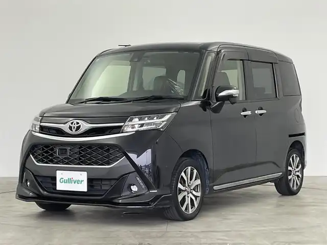 トヨタ タンク カスタムG－T 群馬県 2017(平29)年 7.8万km ブラックマイカメタリック 純正ナビ　バックカメラ　両側パワースライドドア　衝突軽減　クルーズコントロール　シートヒーター　横滑り防止　アイドリングストップ　前後ドライブレコーダー　スマートキー　プッシュスタート　禁煙車