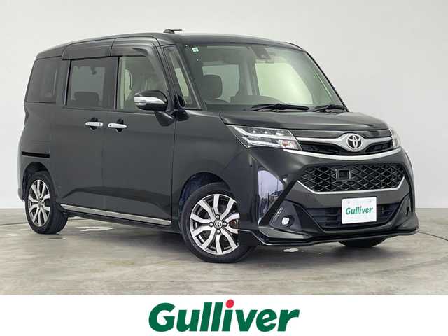 トヨタ タンク カスタムG－T 群馬県 2017(平29)年 7.8万km ブラックマイカメタリック 純正ナビ　バックカメラ　両側パワースライドドア　衝突軽減　クルーズコントロール　シートヒーター　横滑り防止　アイドリングストップ　前後ドライブレコーダー　スマートキー　プッシュスタート　禁煙車