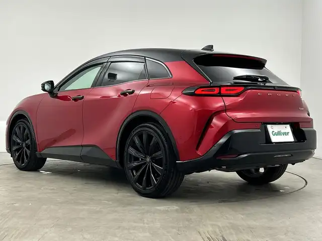 トヨタ クラウン スポーツ Z 三重県 2024(令6)年 0.5万km 赤Ⅱ /禁煙車//純正ナビ/　フルセグTV/Bluetooth/AppleCarplay//パノラマルーフ //ブラウンレザー//デジタルミラー //トヨタチームメイト //パノラミックビューモニター//アドバンストパーク //ハンズフリーパワーバックドア //本革シート //ベンチレーション //シートヒーター//BSM//ETC2.0//ステアリングスイッチ//レーダークルーズコントロール