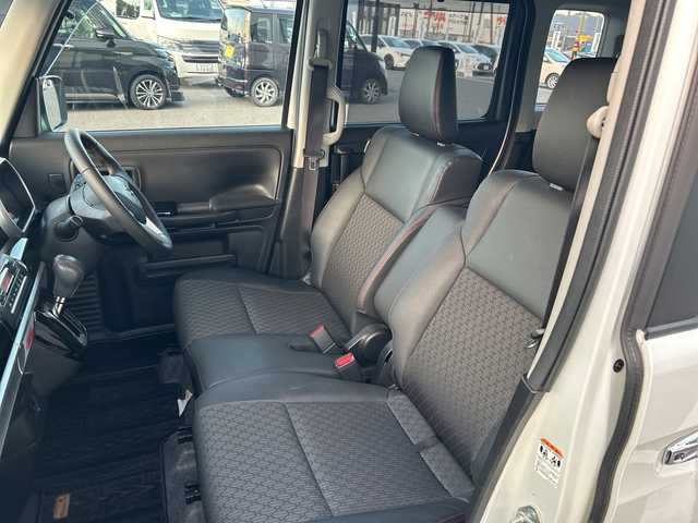 スズキ スペーシア カスタム HYBRID XS 岐阜県 2019(平31)年 5.8万km ピュアホワイトP 登録時走行距離58052km/両側パワースライドドア/社外ＳＤナビ/禁煙車/バックカメラ/ドライブレコーダー/レーンキープアシスト/コーナーセンサー/ＬＥＤヘッドライト/ハーフレザーシート/シートヒーター/フロントフォグランプ/オートライト/Bluetooth接続/CDチェンジャー/ETC/純正アルミホイール/ドアバイザー/プッシュスタート/スマートキー/アイドリングストップ/衝突被害軽減システム