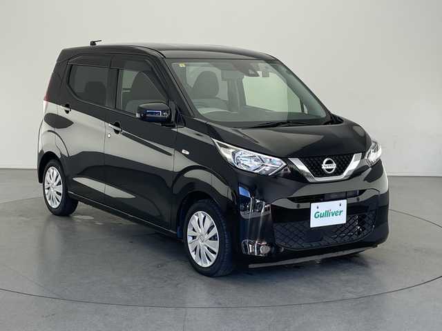 日産 デイズ S 長野県 2021(令3)年 3.2万km ブラック カロッツェリアナビ/ＣＤ・ＤＶＤ再生/地デジＴＶ/衝突被害軽減ブレーキ/アイドリングストップ/ドライブレコーダー/キーレス/ＥＴＣ/バックソナー/オートライト/コーナーセンサー