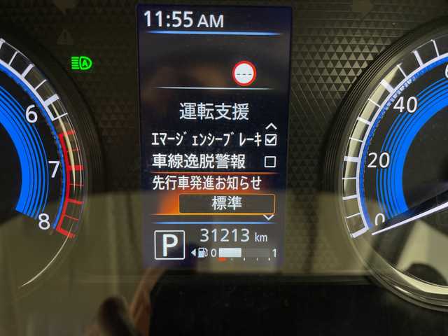 日産 デイズ S 長野県 2021(令3)年 3.2万km ブラック カロッツェリアナビ/ＣＤ・ＤＶＤ再生/地デジＴＶ/衝突被害軽減ブレーキ/アイドリングストップ/ドライブレコーダー/キーレス/ＥＴＣ/バックソナー/オートライト/コーナーセンサー