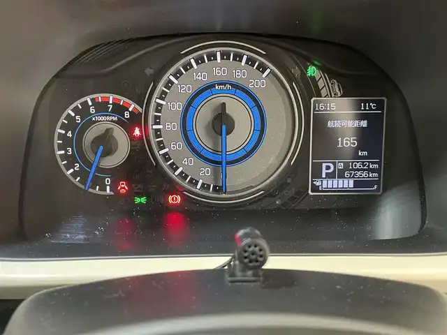 スズキ クロスビー HYBRID MZ 愛知県 2018(平30)年 6.8万km キャラバンアイボリーパールメタリック/ホワイト 2トーンルーフ 社外８型ナビ　シートヒーター　禁煙車　ドライブレコーダー　クリムソンホイール　ローダウン　パドルシフト　デュアルセンサーブレーキ　衝突軽減　車線逸脱　クルーズコントロール　ＬＥＤライト　フォグランプ