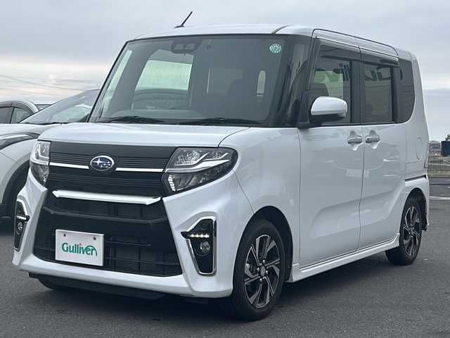 スバル シフォン カスタムR スマートアシスト 香川県 2019(令1)年 2.4万km シャイニングホワイトパール 両側パワースライドドア/半合皮シート/純正メモリーナビ【NMZK-69D】/・CD/DVD/フルセグ/Bluetooth/衝突被害軽減ブレーキ/前後コーナーセンサー/前方ドライブレコーダー/シートヒーターD/N/純正14インチAW/LEDヘッドライト/LEDフォグライト/バックカメラ/ETC/取扱説明書/保証書/スマートキー/スペア一本