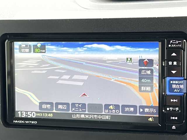 ダイハツ タント X 山形県 2022(令4)年 1.5万km シャイニングホワイトパール ４WD/純正SDナビ/（TV/AM/FM/SD/BT/CD）/片側パワースライドドア/純正ドライブレコーダー/オートライト/オートハイビーム/シートヒーター/電子パーキング/ブレーキホールド/社外AW/純正フロアマット/ステアリングスイッチ/前後コーナーセンサー/リモコンエンジンスターター