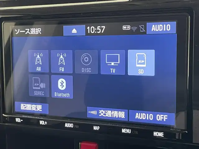 トヨタ ルーミー カスタムG－T 愛知県 2021(令3)年 3.3万km ブラックマイカメタリック 純正９型ナビフルセグＴＶ　Ｂｌｕｅｔｏｏｔｈ　全方位カメラ　両側パワースライドドア　スマアシIII　衝突軽減　追従クルコン　ＬＥＤオートライト　コーナーセンサー　前後ドラレコ　ＥＴＣ　電動パーキング　禁煙