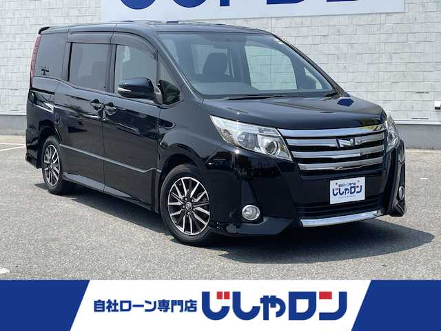 トヨタ ノア Si 佐賀県 2014(平26)年 10.7万km ブラック こちらは現金またはオートローンご利用時の価格です。/自社ローンご希望の方は別途その旨お申付け下さい/・202ブラック/・８人乗り　/・両側電動スライドドア　/・純正ＨＤＤナビ/フルセグ/ＢＴオーディオ/ＤＶＤ/ＣＤ　/・バックカメラ　/・ビルトインＥＴＣ