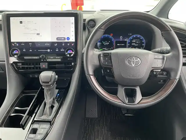 トヨタ アルファードハイブリット Z 東京都 2024(令6)年 1.8万km ブラック 法人ワンオーナー/左右独立ムーンルーフ/黒皮シート/トヨタセーフティセンス/PCS//PDA/BSM/LDA/レーンチェンジアシスト/レーダークルーズコントロール/純正コネクティドナビ/Bluetooth/フルセグTV/純正後席１３．２型モニター（V13T-R72F)/全周囲カメラ/D/Nシートヒーター・エアシート・ヒーテッドミラー/ステアリングヒーター/D/Nパワーシート/両側パワースライドドア/純正１８インチアルミ/ETC2.0/前後TZドライブレコーダー（TZ-DR212)/ドアエッジプロテクター/ワイヤレス充電/純正フロアマット/エンジンプッシュボタン/スマートキー/スペアキー１本/保証書・取説