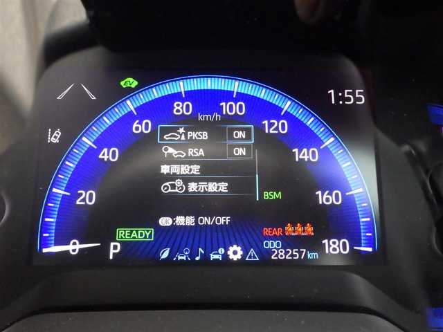 トヨタ カローラ クロス ハイブリッド Z 千葉県 2023(令5)年 2.9万km アティチュードブラックマイカ Toyota Safety Sense/・プリクラッシュセーフティ/・レーンディパーチャーアラート/・オートハイビーム/・レーダークルーズコントロール/・ブラインドスポットモニター/・RCTA（リヤクロストラフィックアラート）/9インチ純正コネクティッドナビ/地デジTV/【Bluetooth接続】/バックカメラ/運転席パワーシート/ハーフレザーシート/前席シートヒーター/革巻きステアリング/ステアリングスイッチ/ETC/LEDヘッドライト/ウインカーミラー/クリアランスソナー/純正18インチアルミホイル/サイド/カーテンエアバッグ/スマートキー