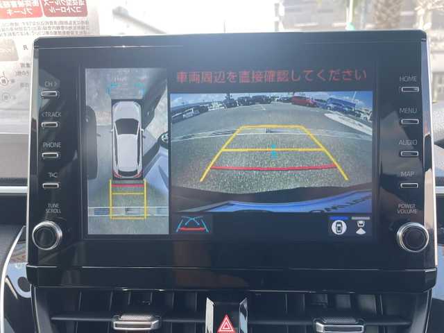 トヨタ カローラ クロス ハイブリッド Z 千葉県 2023(令5)年 2.9万km アティチュードブラックマイカ Toyota Safety Sense/・プリクラッシュセーフティ/・レーンディパーチャーアラート/・オートハイビーム/・レーダークルーズコントロール/・ブラインドスポットモニター/・RCTA（リヤクロストラフィックアラート）/9インチ純正コネクティッドナビ/地デジTV/【Bluetooth接続】/パノラミックビューモニター/運転席パワーシート/ハーフレザーシート/前席シートヒーター/革巻きステアリング/ステアリングスイッチ/ETC/LEDヘッドライト/ウインカーミラー/クリアランスソナー/純正18インチアルミホイル/サイド/カーテンエアバッグ/スマートキー