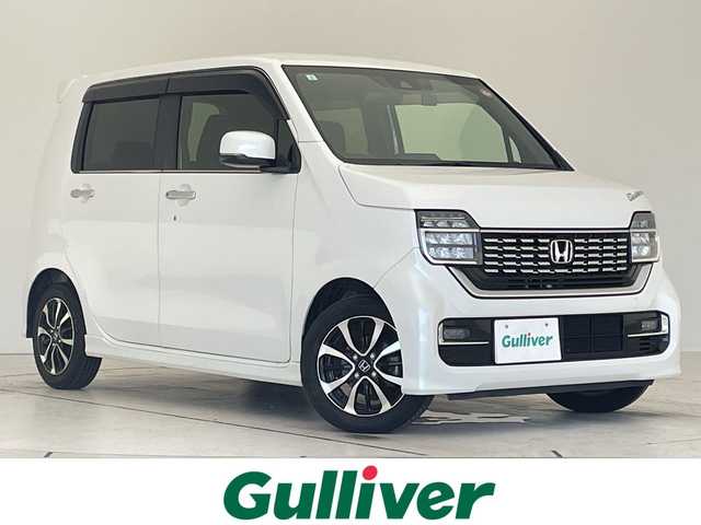 ホンダ Ｎ ＷＧＮ カスタム L ホンダセンシング 愛知県 2021(令3)年 5.1万km プラチナホワイトパール 純正ナビ/クルーズコントロール/シートヒーター/バックカメラ/コーナーセンサー/純正アルミホイール/LEDヘッドライト/オートマチックハイビーム/ドライブレコーダー/ETC/衝突軽減システム/フルセグ/CD DVD/Bluetooth/ステアリングスイッチ/スマートキー/プッシュスタート