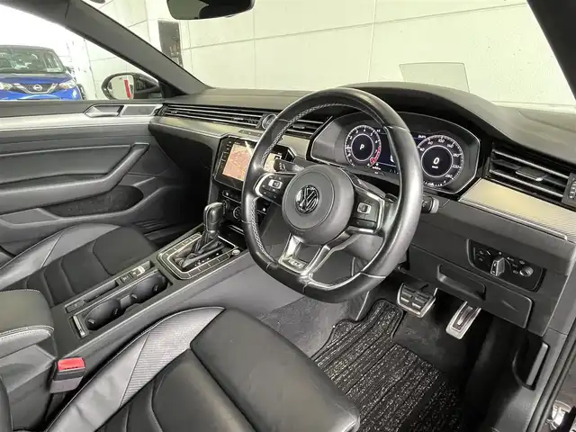 フォルクスワーゲン アルテオン TSI 4モーション Rラインアドバンス 山形県 2019(令1)年 3.6万km 黒 純正ナビ/360°カメラ/アダプティブクルーズコントロール/フロントアシスト/レーンキープアシスト/ヘッドアップディスプレイ/ブラインドスポットモニター/AppleCarPlay/ミラーヒーター/ブラックレザー/電動リアゲート/パドルシフト