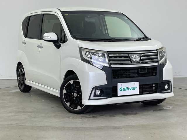 ダイハツ ムーヴ カスタム RS ハイパー SAⅡ 新潟県 2016(平28)年 6.8万km パールホワイトⅢ PioneerSDナビ/(AVIC-MRZ99)/Bluetooth搭載/フルセグTV/純正15インチアルミホイール/オートエアコン/バックカメラ/LEDヘッドライト/オートライト/ETC/スマートキー/ステアリングリモコン/革巻きステアリング/ハーフレザーシート/前後ドライブレコーダー