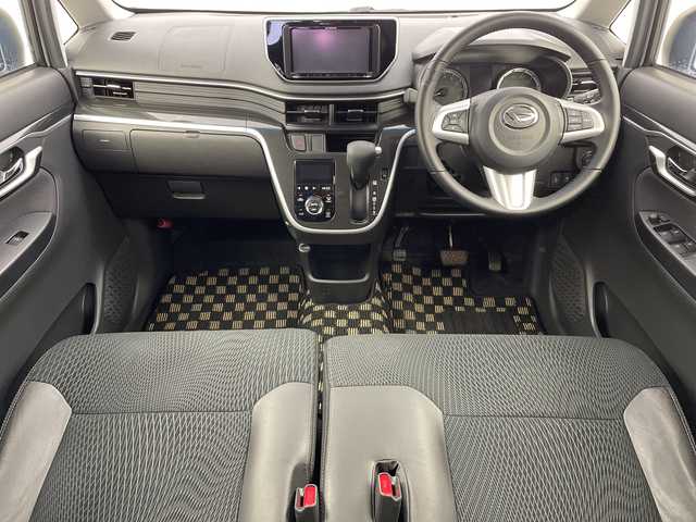 ダイハツ ムーヴ カスタム RS ハイパー SAⅡ 新潟県 2016(平28)年 6.8万km パールホワイトⅢ PioneerSDナビ/(AVIC-MRZ99)/Bluetooth搭載/フルセグTV/純正15インチアルミホイール/オートエアコン/バックカメラ/LEDヘッドライト/オートライト/ETC/スマートキー/ステアリングリモコン/革巻きステアリング/ハーフレザーシート/前後ドライブレコーダー