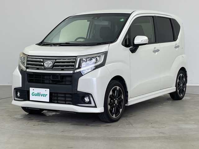 ダイハツ ムーヴ カスタム RS ハイパー SAⅡ 新潟県 2016(平28)年 6.8万km パールホワイトⅢ PioneerSDナビ/(AVIC-MRZ99)/Bluetooth搭載/フルセグTV/純正15インチアルミホイール/オートエアコン/バックカメラ/LEDヘッドライト/オートライト/ETC/スマートキー/ステアリングリモコン/革巻きステアリング/ハーフレザーシート/前後ドライブレコーダー