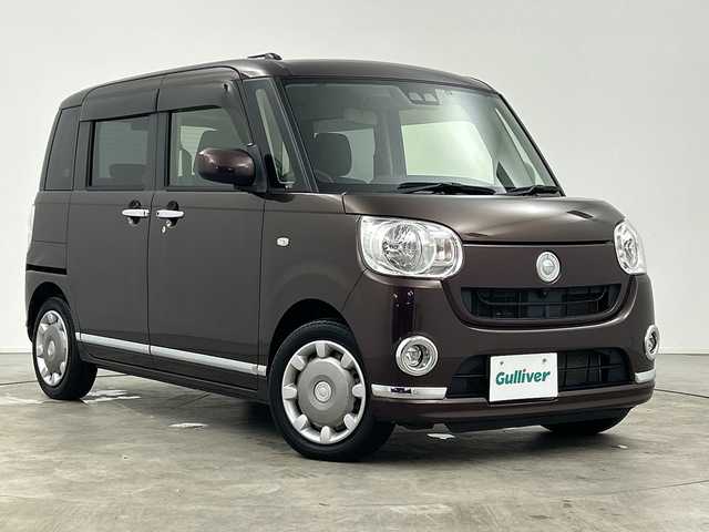 ダイハツ ムーヴ キャンバス X ブラックインテリア リミテッド SAⅢ 三重県 2020(令2)年 5万km プラムブラウンクリスタルマイカ /禁煙車//純正ナビ//パノラミックビューモニター//両側パワースライドドア//ドライブレコーダー//レーンキープアシスト//オートマチックハイビーム//ETC//LEDヘッドライト//オートライト//アイドリングストップ