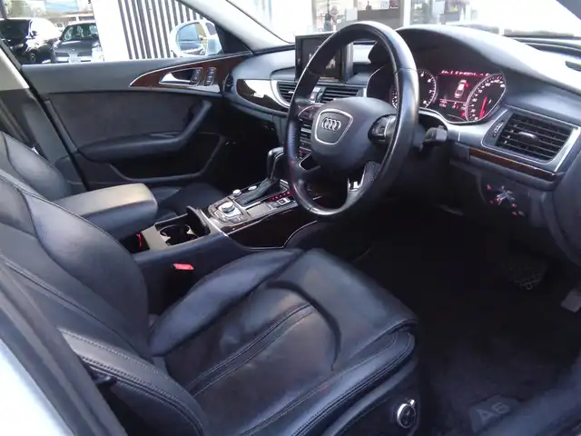 アウディ Ａ６ 2．0 TFSI クワトロ 鹿児島県 2016(平28)年 7.8万km グレイシアホワイトメタリック コンフォートシートパッケージ、バルコナレザー/前席温冷シート、シートベンチレーション/BOSEスピーカー/リアコンフォートプラスパッケージ/4席独立温度調整オートエアコン/後席左右シートヒーター/リア電動サンブラインド/アダプティブクルーズコントロール/純正ナビ、フルセグTV、DVD、CD/ブルートゥース、USB/バックカメラ/純正OPウォールナット調パネル/ビルトインETC2.0/取説、MMI取説、保証書/スマートキー2個あり/車検令和9年10月まであり