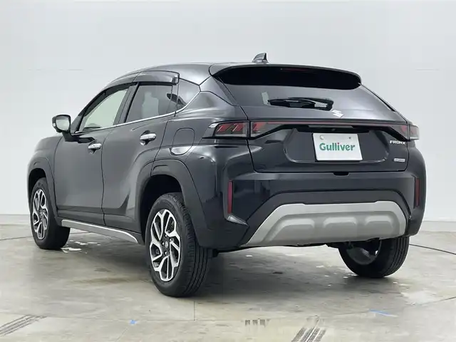スズキ フロンクス 岡山県 2025(令7)年 0.5万km 黒 純正9インチディスプレイオーディオ/（carplay/USB/フルセグ/Bluetooth）/アラウンドビューモニター/前後ドライブレコーダー/ETC/ワイヤレス充電/D/N席シートヒーター/LEDヘッドライト/セーフティサポート/衝突軽減ブレーキ/コーナーセンサー/ブラインドスポットモニター/スマートキー/純正ドアバイザー/フロアマット