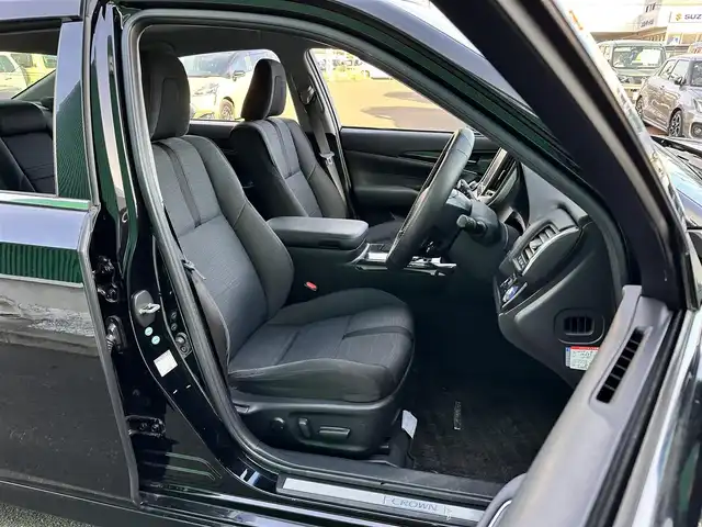 トヨタ クラウン ハイブリッド アスリートS 宮城県 2013(平25)年 8.5万km ブラック 純正8インチHDDナビ/フルセグテレビ/　【CD/DVD/BT/USB/AM/FM】/クルーズコントロール/バックカメラ/前席パワーシート/前席シートヒーター/純正ビルトインETC/ステアリングリモコン/18インチ純正アルミホイール/HIDヘッドライト/フォグライト/電動格納ウィンカーミラー/純正フロアマット/純正ドアバイザー/スマートキー/プッシュスタートボタン