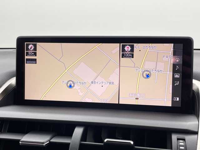 レクサス ＮＸ 300h バージョンL 茨城県 2017(平29)年 4.7万km ソニッククォーツ 後期　パノラマサンルーフ　純正ナビ　フルセグＴＶ　Ｂｌｕｅｔｏｏｔｈ　全方位カメラ　三眼ＬＥＤヘッドランプ　　ブラインドスポットモニター　レーダークルーズコントロール　コーナーセンサー　ＥＴＣ　