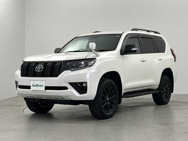 トヨタ ランドクルーザー プラド TX Lパッケージ マットブラED 千葉県 2023(令5)年 1.1万km ホワイトパールクリスタルシャイン 純正９型ナビ　バックカメラ　アダプティブクルーズコントロール　パワーシート　シートヒーター　エアシート　本革シート　ビルトインＥＴＣ　ドライブレコーダー　オートマチックハイビーム　ＬＥＤライト　禁煙車