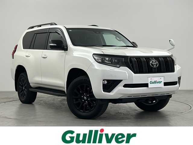 トヨタ ランドクルーザー プラド TX Lパッケージ マットブラED 千葉県 2023(令5)年 1.1万km ホワイトパールクリスタルシャイン 純正９型ナビ　バックカメラ　アダプティブクルーズコントロール　パワーシート　シートヒーター　エアシート　本革シート　ビルトインＥＴＣ　ドライブレコーダー　オートマチックハイビーム　ＬＥＤライト　禁煙車